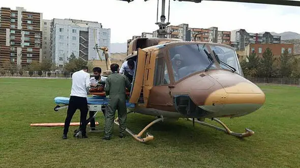 نجات جان ۴ شهروند توسط هوانیروز اصفهان