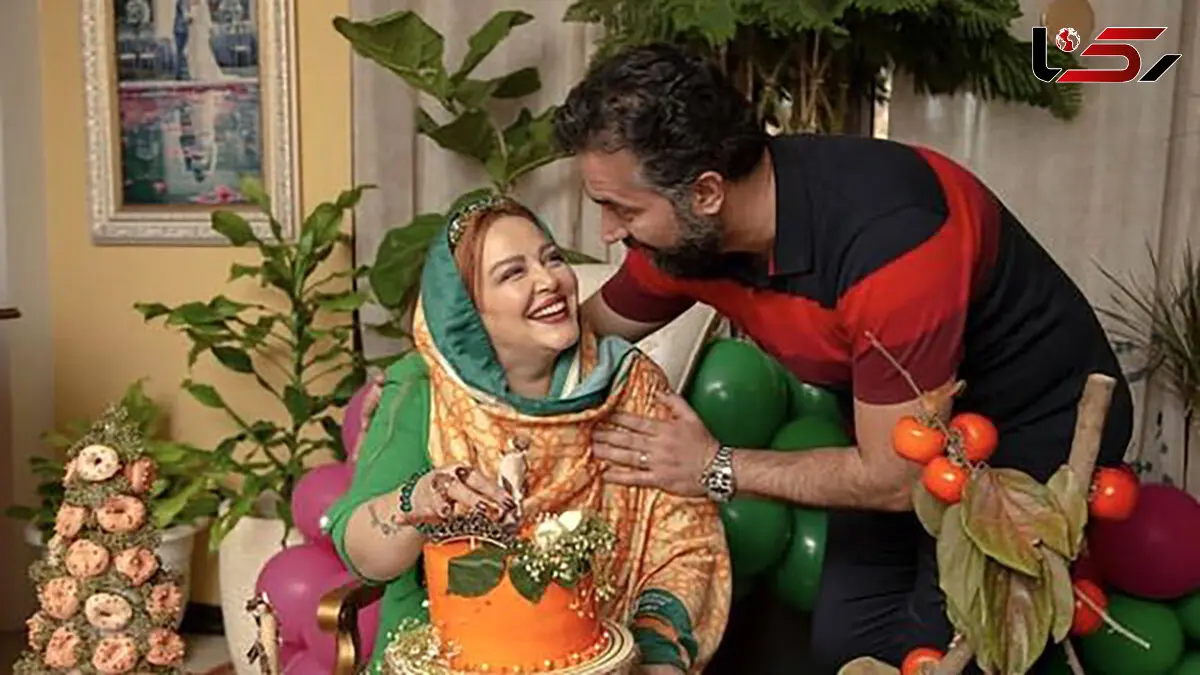 تولد عاشقانه بهاره رهنما و همسرش + عکس