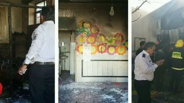 4 دانش آموز زاهدانی در آتش سوزی مدرسه ای سوختند !