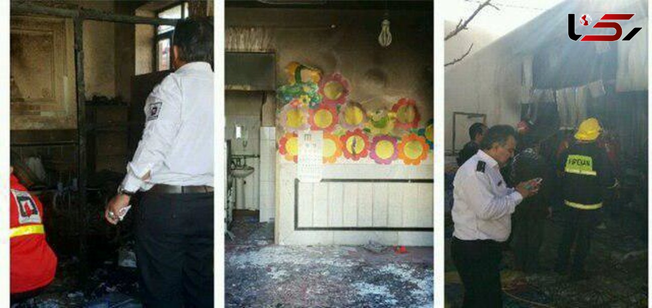 مرگ تلخ دختر دانش آموز در  آتش سوزی مدرسه  زاهدان !+عکس