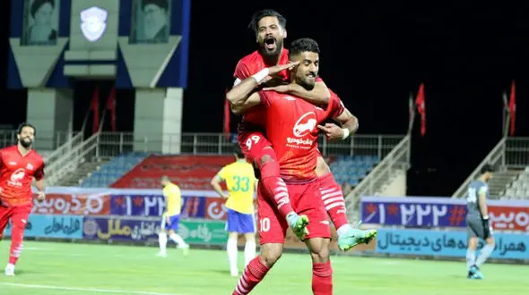 گل اول تراکتور به پرسپولیس + فیلم