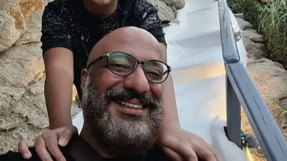 امیر جعفری و پسرش در سفر + عکس