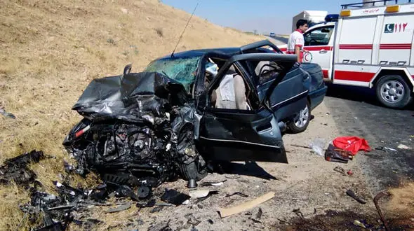 تصادف مرگبار در محور راین ـ جیرفت