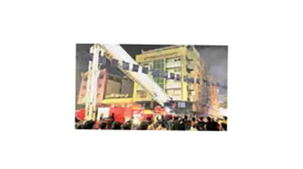 زن ایرانی قربانی آتش سوزی هتل کربلا + عکس