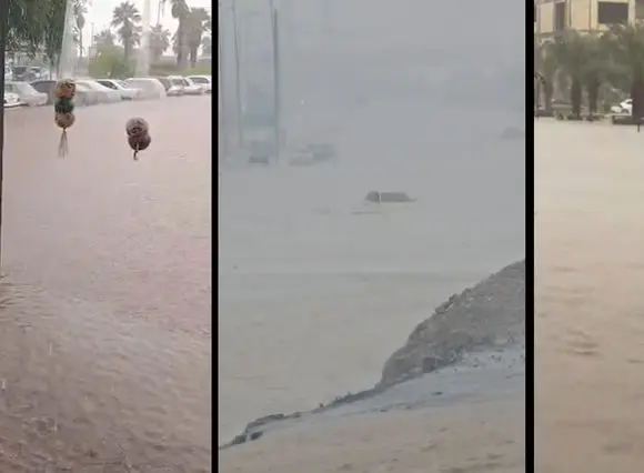 بندرعباس با آبگرفتگی و روان آب گسترده مواجه شد/ سلحشور: هلال‌احمر هرمزگان در آماده‌باش صددرصدی است  + صوت