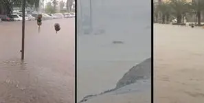 بندرعباس با آبگرفتگی و روان آب گسترده مواجه شد/ سلحشور: هلال‌احمر هرمزگان در آماده‌باش صددرصدی است  + صوت