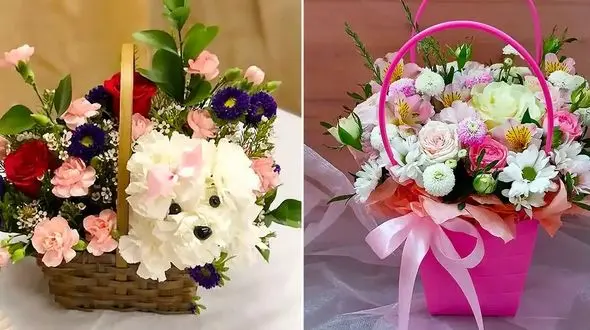 15 نمونه خاص از سبد گل کلاسیک برای مناسبت‌ های به‌ یادماندنی
