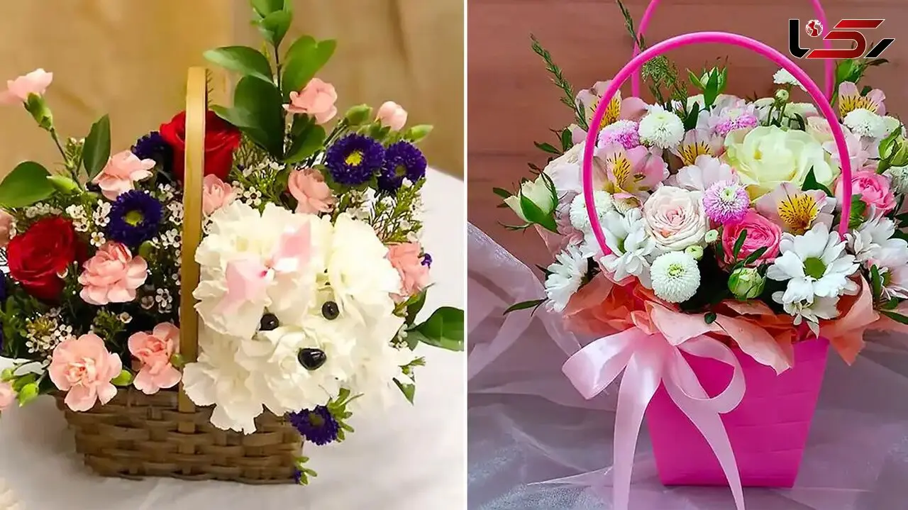 15 نمونه خاص از سبد گل کلاسیک برای مناسبت‌ های به‌ یادماندنی