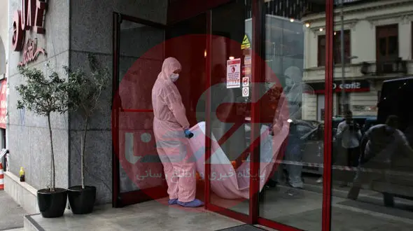 عکس جنازه قاضی منصوری فراری پرونده طبری در رومانی