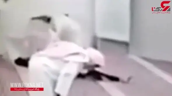 لحظه مرگ مرد جوان هنگام  نماز در مسجد + فیلم