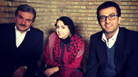 مهدی سلطانی در کنار ترانه علیدوستی و مصطفی زمانی در پشت صحنه شهرزاد 2 +عکس