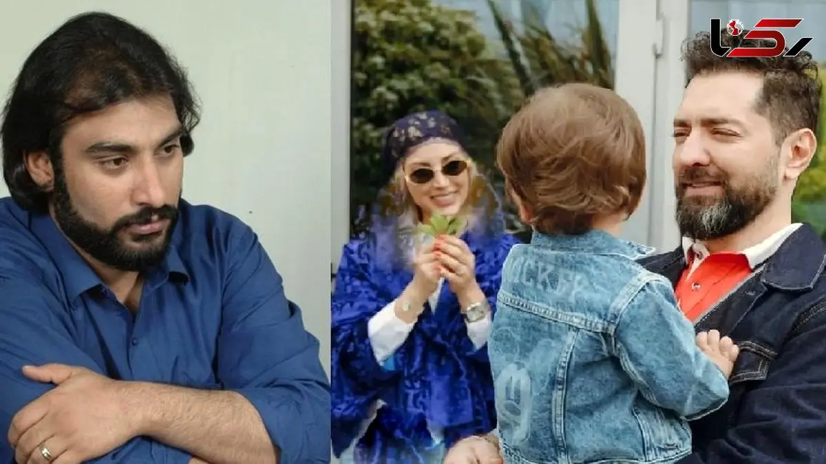 فیلم / خوانندگی محشر پسر ناصر عبداللهی در رستوران  بهرام رادان و مینا مختاری/ صداش چقدر شبیه مرحوم پدرشه ... / روحش شاد