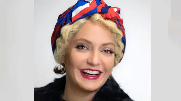 عکس جدید مهناز افشار با موهای طلایی