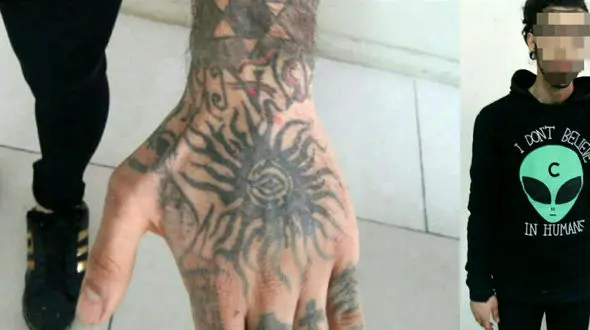 عکس های تکان دهنده از ظاهر 2 جوان شیطان پرست که در تهران دستگیر شدند