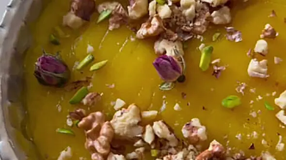 طرز تهیه گویماخ دسر خوشمزه ترکی / فیلم