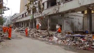 فیلم انفجار هولناک در چین / هزاران خانه ویران شد 12 نفر جان باختند + عکس