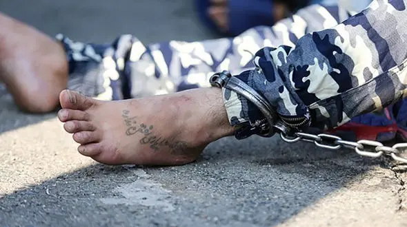 حمله به پلیس توسط قمه کش شیرازی