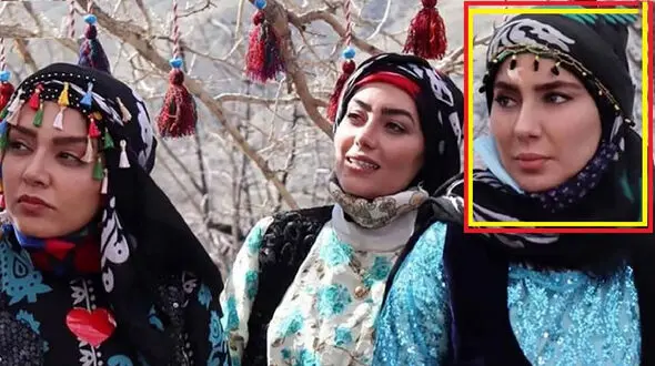 زیبایی واقعی شیدا یوسفی بازیگر سریال نون خ  در عکس یادگاری بهنوش بختیاری !
