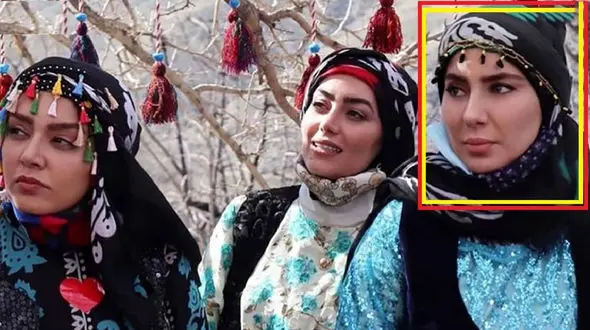 زیبایی واقعی شیدا یوسفی بازیگر سریال نون خ  در عکس یادگاری بهنوش بختیاری !