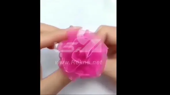 طرز ساخت گل با تور + فیلم