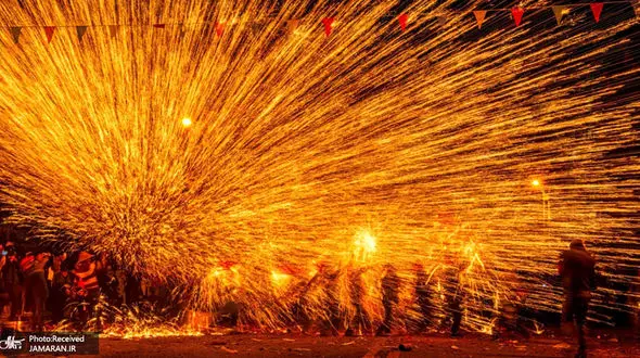 ببینید | خلق لحظاتی زیبا در پی تصادف کامیون حمل مواد آتش‌زا