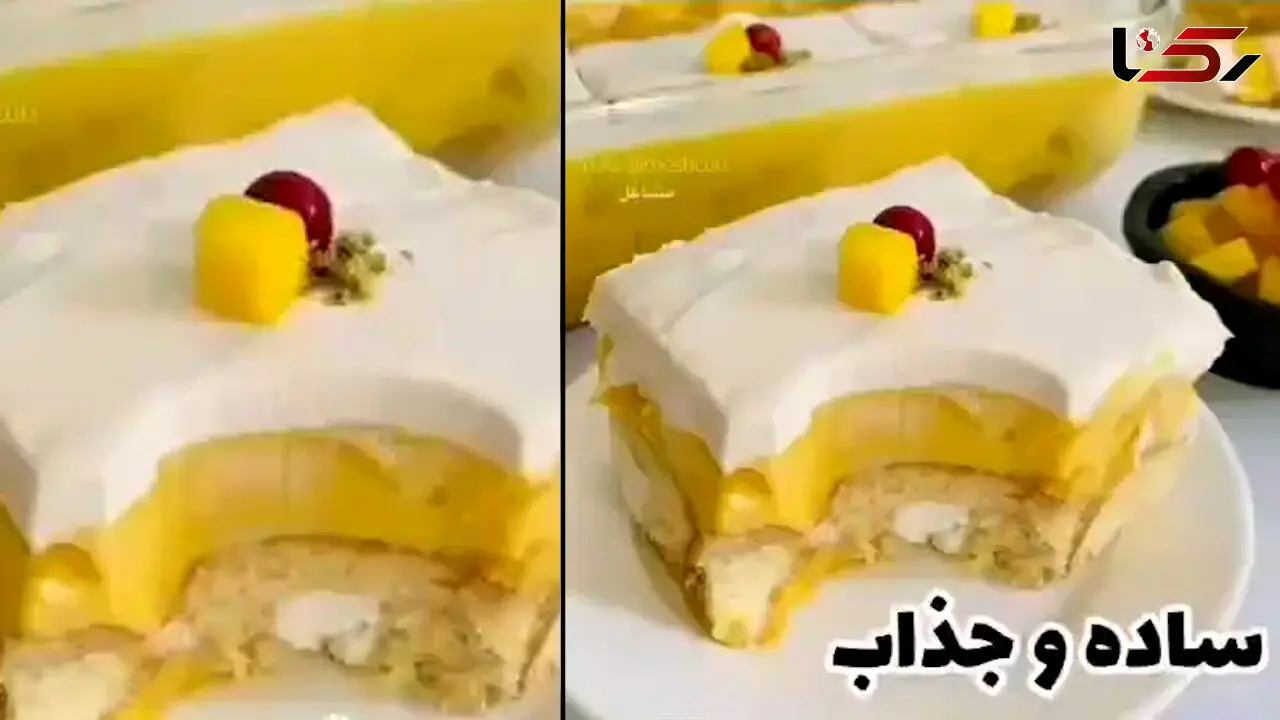 چیز کیک بادام زمینی یک دسر خوشمزه