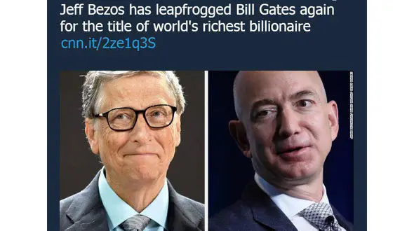 این مرد رکورد ثروت بیل گیتس را زد!