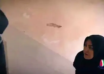 فیلم دیدرا مجری معروف صدا و سیما با مرد غیرتی ایرانی  / روی آوار خانه‌ خودش برای وطن اشک ریخت 