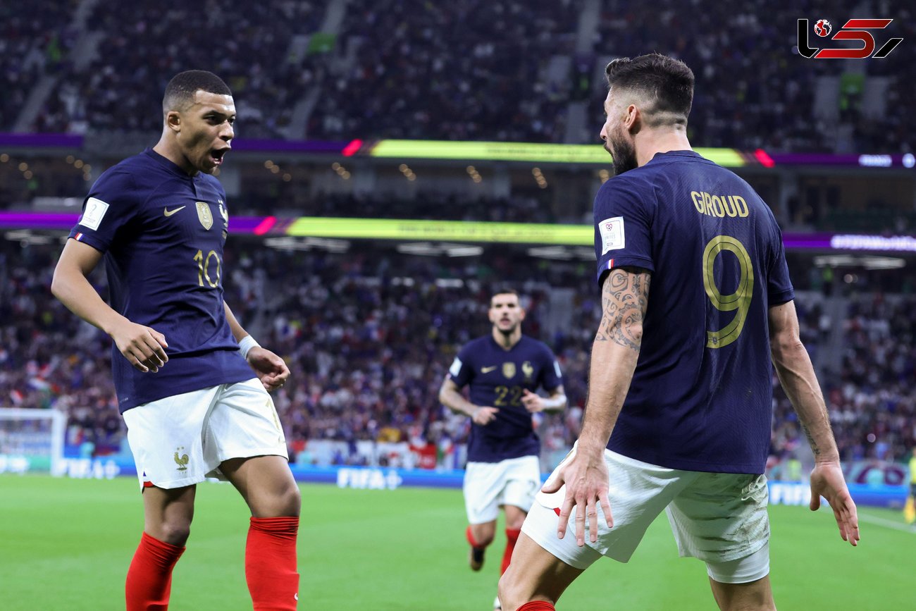 رکورد جدید برای فرانسه در جام جهانی