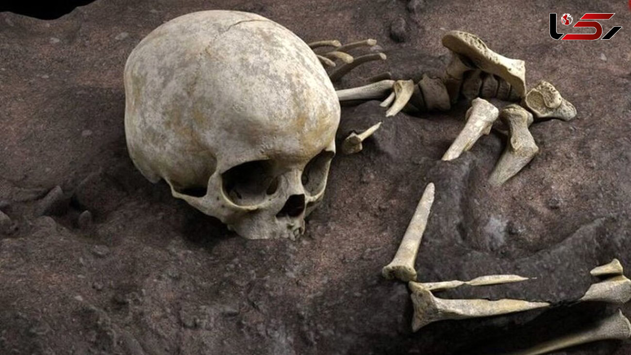 عجیب ترین عکس از دفن کودک 80هزار ساله آفریقایی