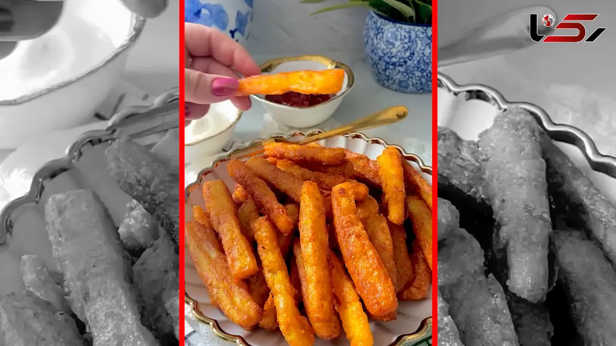 فیلم طرز تهیه چیپس پفکی با سیب زمینی