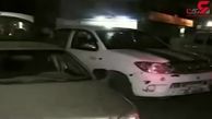 خنثی کردن یک خودروی بمب گذاری شده در حمص + فیلم 