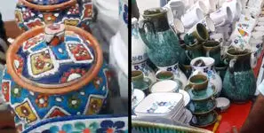 بحران انباشت در لالجین؛ پایتخت سفال ایران/ صنعت سفال در چنبره رکود و بن‌بست صادراتی / ضربه بیشتر به زنان سفالگر + فیلم