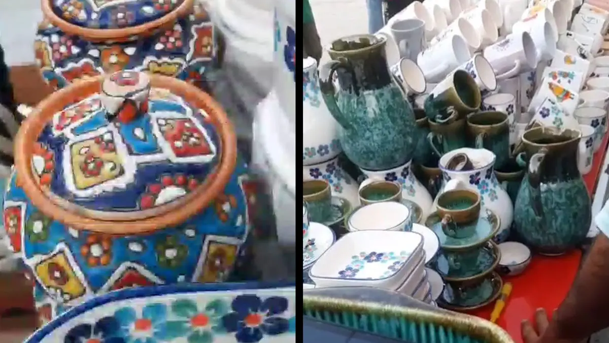 بحران انباشت در لالجین؛ پایتخت سفال ایران/ صنعت سفال در چنبره رکود و بن‌بست صادراتی / ضربه بیشتر به زنان سفالگر