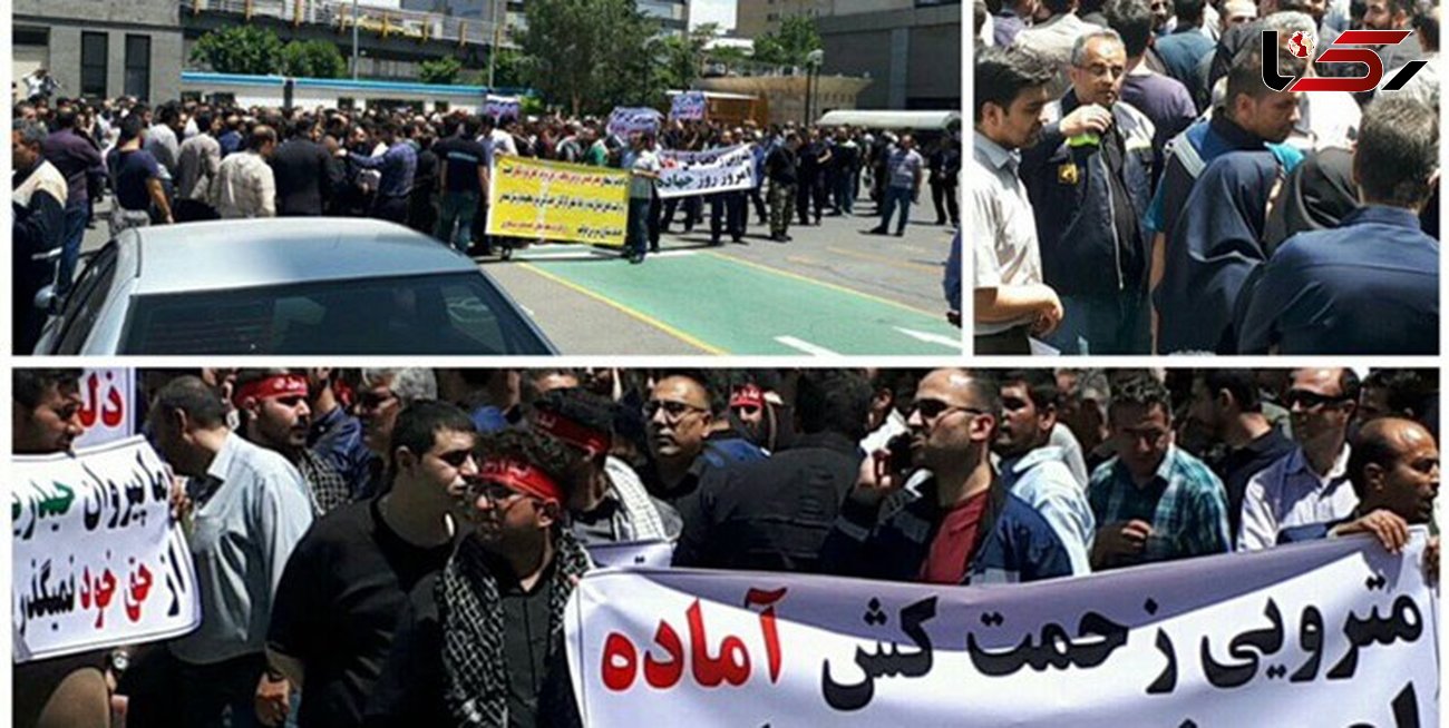 ورود آقای رئیس به اعتراضات مترو/ معترضان محسن هاشمی را مقصر می دانستند