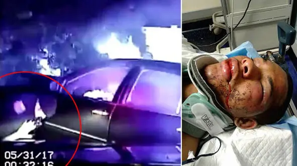 ببینید برادر شهردار چه بلایی سر این نوجوان آورده است! +فیلم