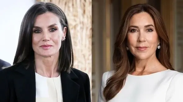 لتیزیا و مری؛ زیباترین ملکه های خوش پوش  که از هم تقلید می کنند!