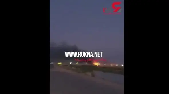 انفجار انبار ذخیره سلاح حشد الشعبی در نزدیکی پایگاه هوایی البلد + فیلم 