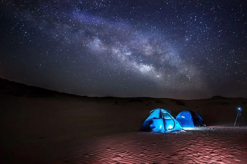 شب کویر مصر