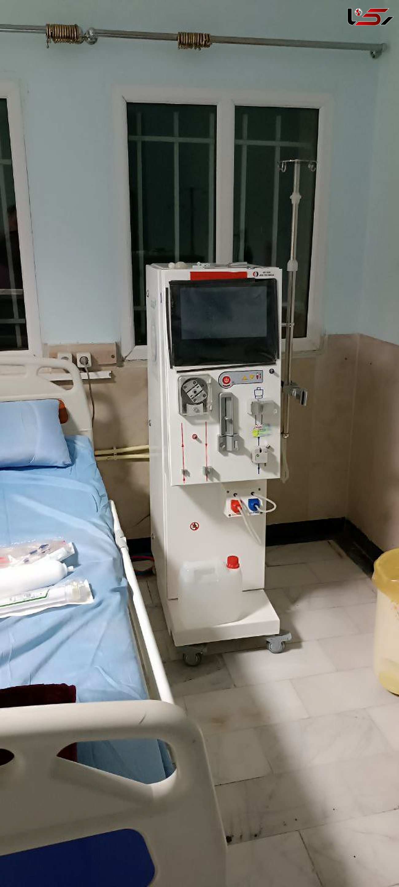 خرید دو دستگاه دیالیز جدید برای بیمارستان امام حسین (ع) هشترود       