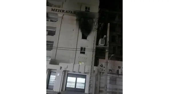 مرگ آتشین زن اهوازی و 3 کودکش در آتش سوزی خانه همسایه + عکس