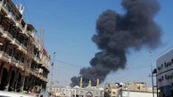 آتش سوزی در نزدیکی حرم امام حسین (ع) + عکس