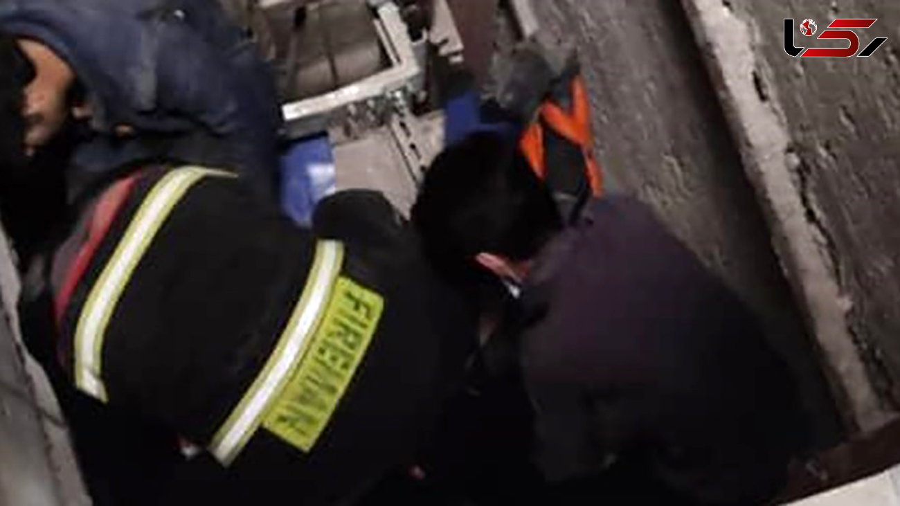 سقوط مرگبار یک بندرعباسی در چاله آسانسور ! + فیلم محل حادثه