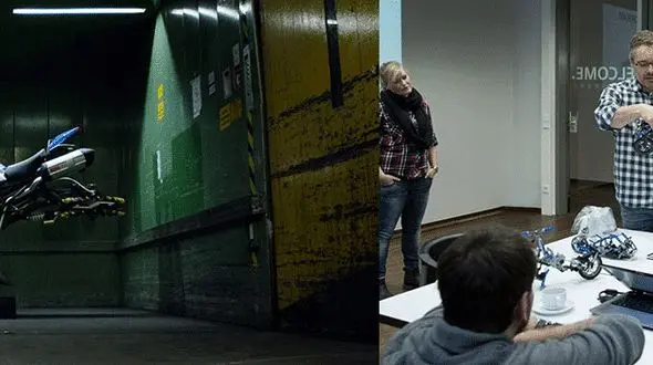 ساخت موتورسیکلت بی ام و با الهام از لگو +تصاویر