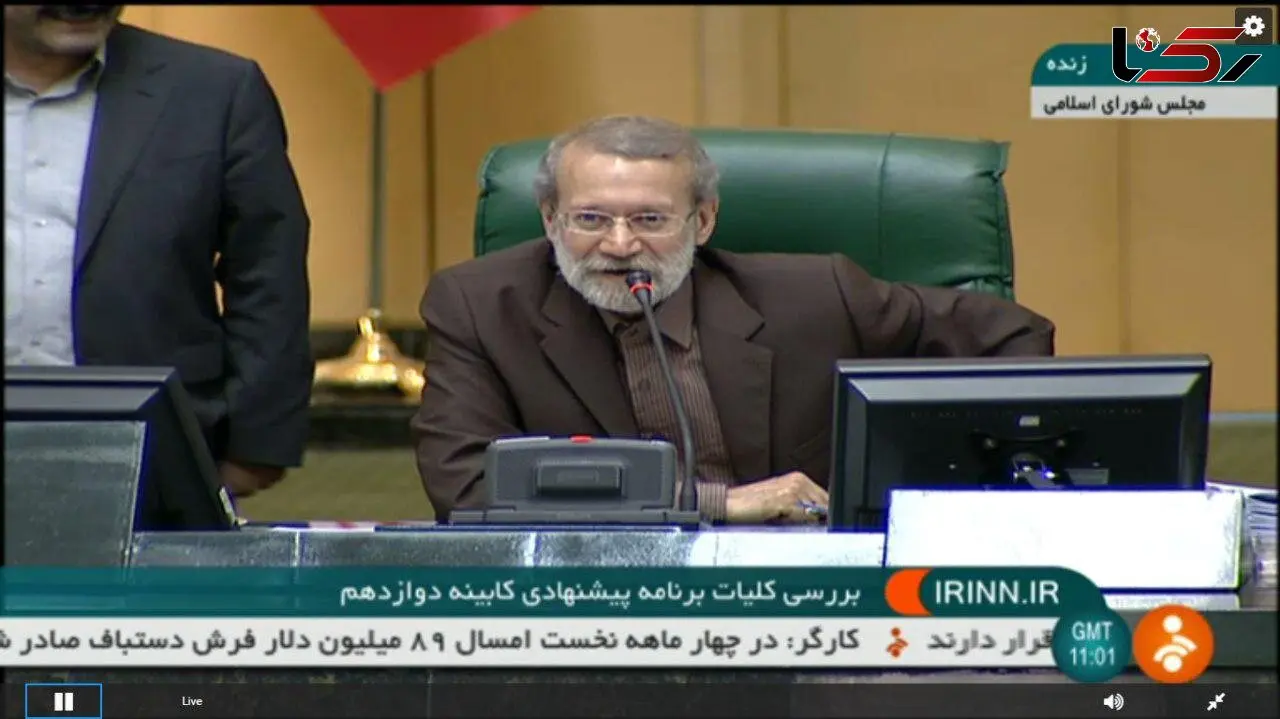لاریجانی باز هم با کواکبیان شوخی کرد