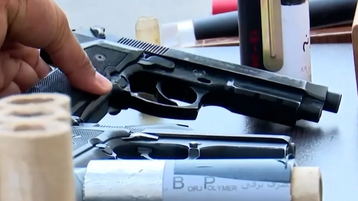 انواع و اقسام سلاح تروریست ها در بندرعباس