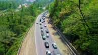 آخرین وضعیت ترافیک در جاده چالوس و هراز / مسافران بخوانند