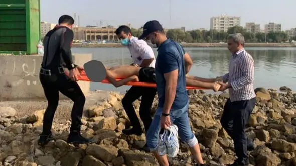 غرق شدن 2 نوجوان در ساحل بندرعباس