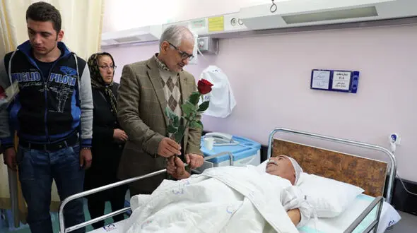 21 مجروح زلزله کرمانشاه در بیمارستان میلاد +عکس و اسامی
