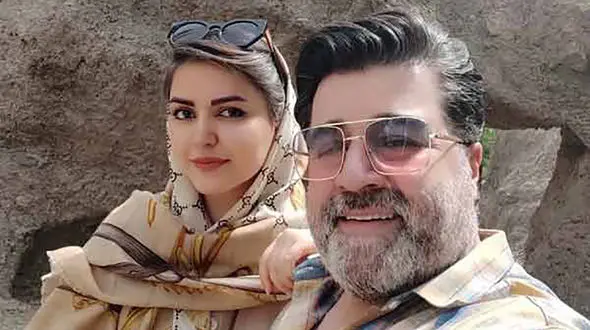 قابی زیبا ازطبیعت گردی  مهدی یغمایی و همسرش 